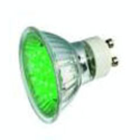 Image principale du produit Lampe à led verte GU10 230v 1W