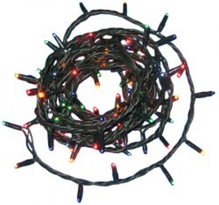 Image principale du produit Guirlande à 180 lucioles multicolores lampes pour extérieur IP44