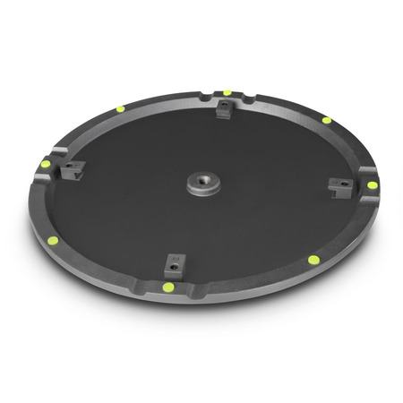 Image nº3 du produit Base lourde ronde Gravity WB 123 SET 1 B pour pied enceinte filetage M20 avec plaque de lest