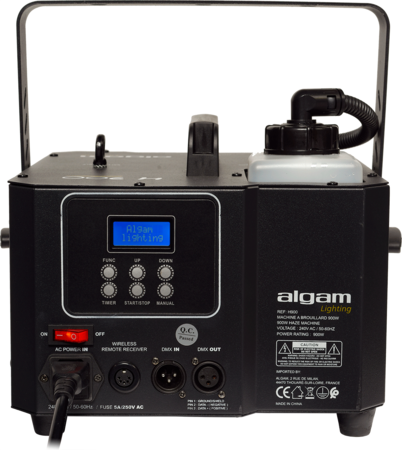 Image secondaire du produit H900 Algam Lighting - Machine à brouillard 900W DMX + télécommande sans fil