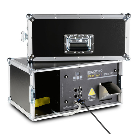 Image principale du produit INSTANT HAZER 1500 T PRO Cameo - Machine à brouillard en flight contrôlée par microprocesseur