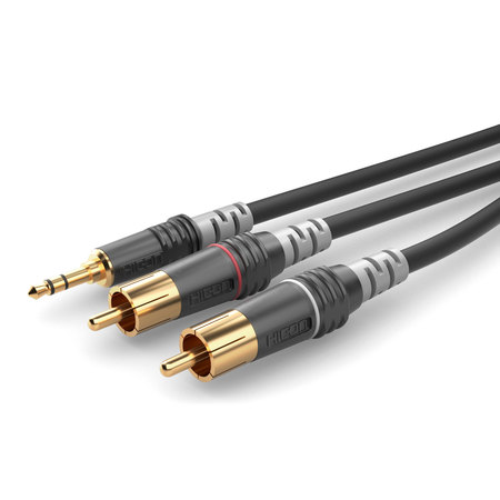 Image principale du produit HBA-3SC2-0090 Sommer cable - Câble Mini Jack vers RCA 90cm