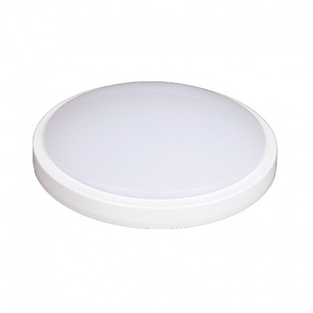 Image principale du produit Plafonnier Led blanc Ø280 18W 4000K avec détecteur RF