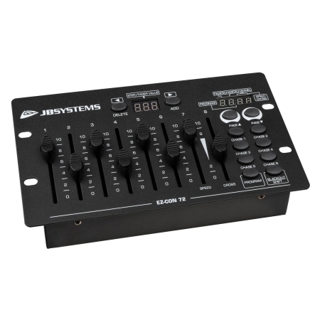 Image principale du produit EZ-CON 72 Jb Systems - Contrôleur DMX 72 canaux facile à programmer pour jusqu’à 6 chenillards de 40 pas chacun