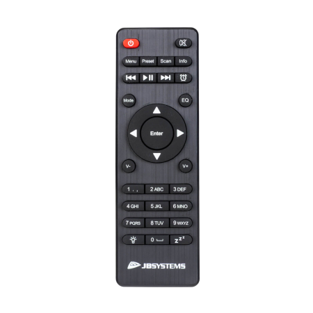 Image nº3 du produit WEBAMP PRE Jb Systems - Solution audio compacte 19 pouces 1U intégrant radio Internet, DAB+, FM, Spotify Connect, lecteur US