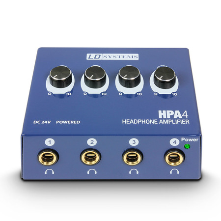 Image principale du produit Préampli casque 4 sorties LD SYSTEMS HPA 4