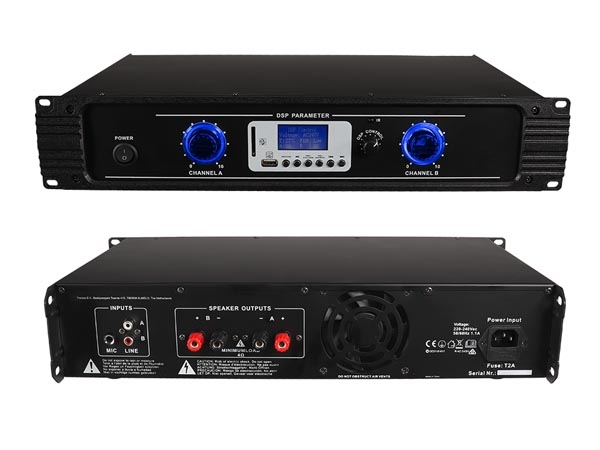 Image secondaire du produit AMPLIFICATEUR DE PUISSANCE 2 x 100 W RMS - BLUETOOTH® & PORT USB