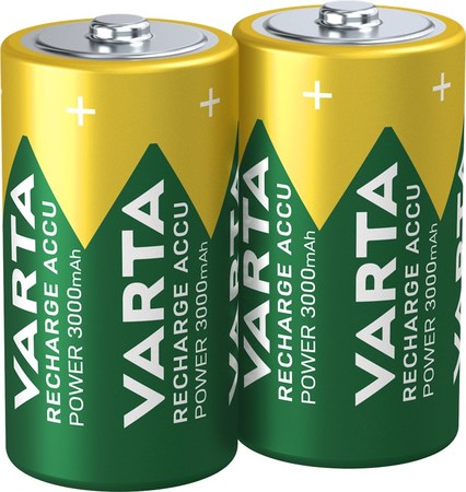 Image secondaire du produit lot de 2 Piles rechargeables Varta HR14 - LR14 3000mAh