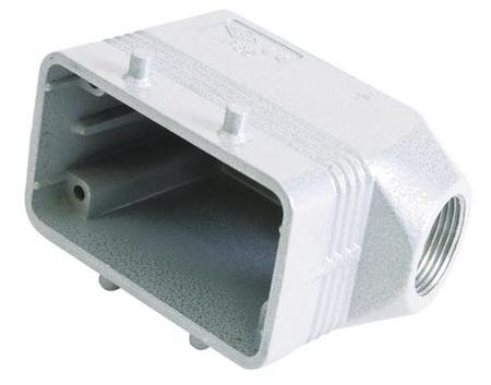 Image principale du produit Capot avec sortie latérale pour Harting 10 pôles pour PG16