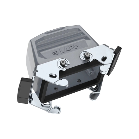 Image principale du produit capot droit avec griffe 10 poles avec type harting sortie M20