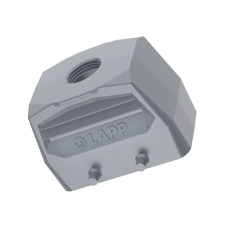 Image principale du produit capot droit 10 poles avec type harting sortie M25
