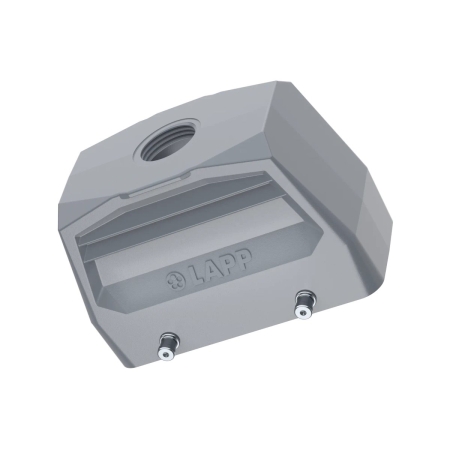 Image principale du produit H-B 16 TG EPIC - Capot centré 16 poles type harting sortie M32