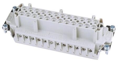 Image principale du produit Insert femelle type Harting 24 pôles