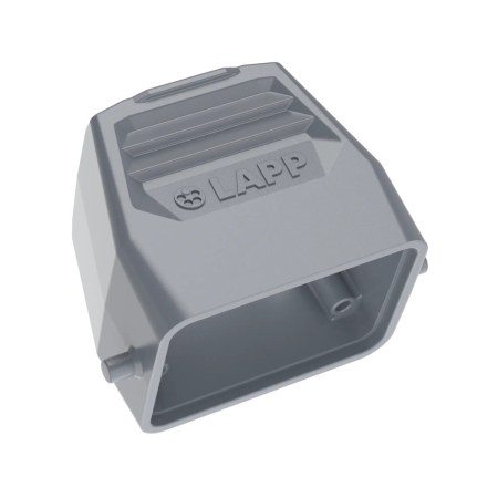 Image secondaire du produit Capot à sortie latérale pour connecteur Type Harting 6 pôles sortie M20