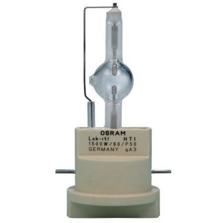 Image principale du produit Lampe HTI Osram 1500W HTI1500/60/P50 Lok-it 6000K 13500lm IRC90 750H