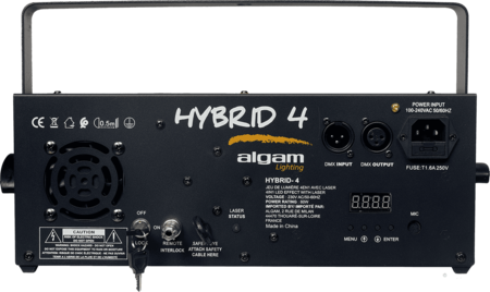 Image nº4 du produit Hybrid 4 Algam Lighting effet LED DJ 4 en 1 derby, gobo flower strobe et laser