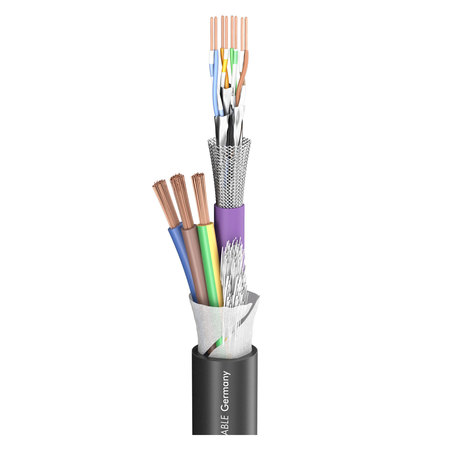 Image principale du produit Câble hybride Sommer Cable 3g2.5 et RJ45 CAT 7 prix au mètre