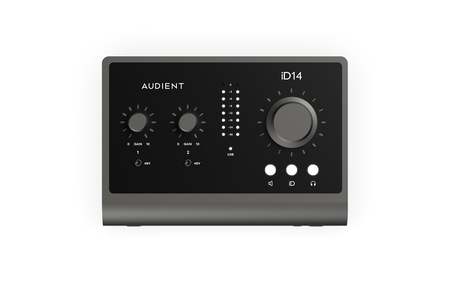 Image nº3 du produit ID14 MKII AUDIENT Carte son 1 entrée D.I. 2 entrées 4 sorties  24 bits 96 kHz