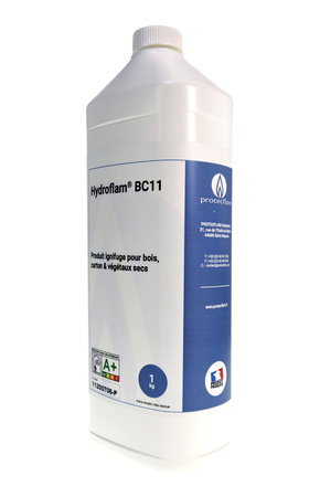 Image principale du produit Spray ignifugent Hydroflam BC11 pour le carton et les végétaux secs 1Kg