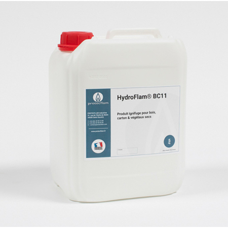 Image principale du produit Produit ignifugeant Hydroflam BC11 pour la paille, carton et les végétaux secs 5kg