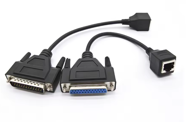 Image principale du produit Adaptateur ILDA db25 vers RJ45 in et out