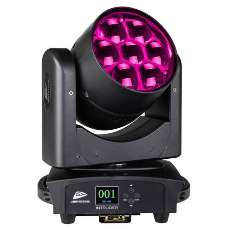 Image principale du produit INTRUDER JB Systems - Lyre Wash 7X40W RGBW zoom 5 - 40°