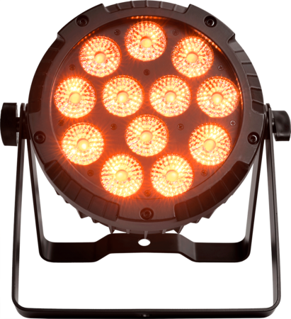 Image secondaire du produit IP-PAR-1212-HEX Algam Lighting - Projecteur led 12 x 12W RGBWA+UV étanche iP65