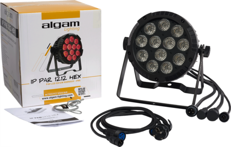 Image nº5 du produit IP-PAR-1212-HEX Algam Lighting - Projecteur led 12 x 12W RGBWA+UV étanche iP65