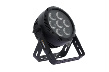 Image nº3 du produit IP-PAR-725-HEX Algam Lighting – Projecteur LED extérieur IP65 7x25W RGBWA+UV