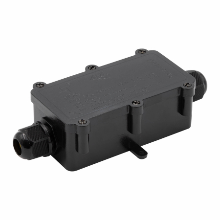 Image principale du produit IpBox-M2 Boîte de dérivation étanche IP68, Medium, 2 voies, pour câble 4 à 11 mm