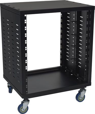 Image nº3 du produit Rack metal 12U sur roulettes format 19 pouces