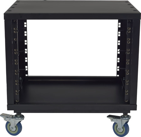 Image principale du produit Rack metal 8U sur roulettes format 19 pouces