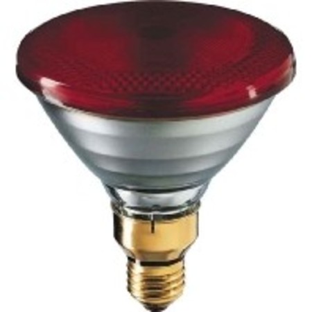 Philips Ampoule Halogène PAR38 IR 100W E27 230V Rouge