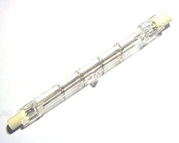 Image principale du produit Lampe quartz 240V 150W 118mm GE K28