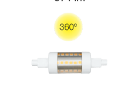 Image principale du produit Ampoule R7S 78mm Beneito Faure 5W équivalent 60W blanc chaud 3000K