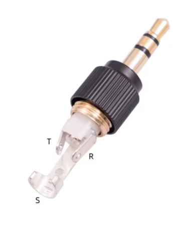 Image nº4 du produit Fiche jack noire à vis à souder pour pocket Sennheiser