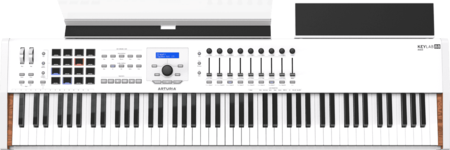 Image nº3 du produit Clavier maître midi Arturia Keylab 88 MKII MIDI/USB finition blanc