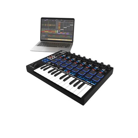 Image nº3 du produit KEYPAD PRO Reloop – Clavier midi 25 touches 16 pads 8 faders