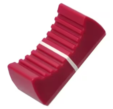 Image principale du produit Fader d'origine yamaha rouge bande blanche pour consoles série MG