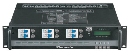 Image principale du produit OXO Khamsin Bloc de puissance  6 canaux 3.7KW 16A sur prises françaises