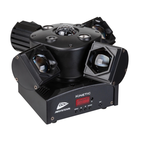 Image secondaire du produit Kinetic JB Systems - Effet multifaisceau 4 en 1 Beam wash Strobe et laser bicolore