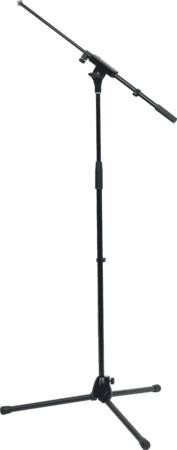 Image principale du produit 210/75 K&M - Pied de micro haut avec perchette télescopique