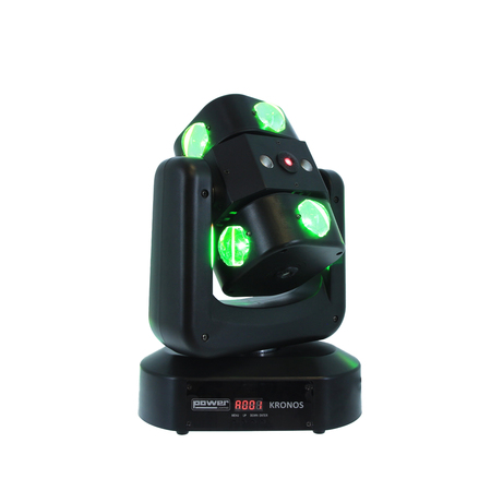 Image secondaire du produit Kronos Power lighting - Effet 4 en 1 beam wash strobe et laser bicolore a 4 rotations infinies