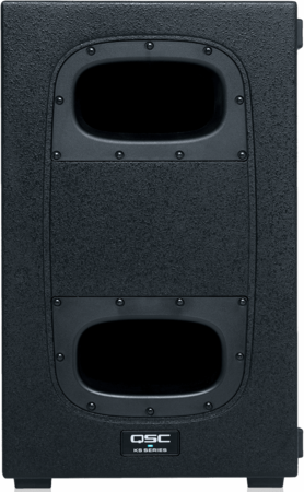 Image principale du produit KS212C QSC - caisson de basses actif double 12p 1800W RMS 132 dB SPL.