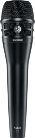 Image principale du produit KSM8-B Shure - Microphone chant Dualdyne cardoïde noir