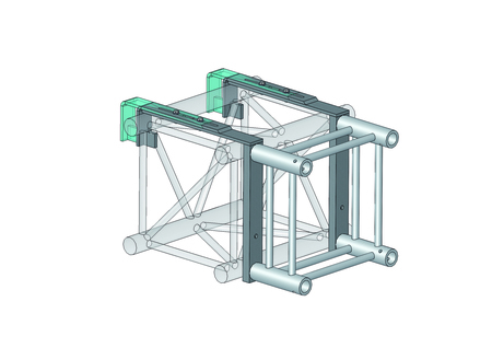 Image principale du produit Liaison mobile pour carré 390 vers carré 390 ASD avec 21cm de ratrappage