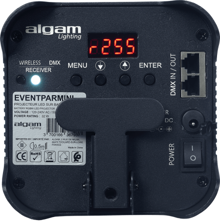 Image nº3 du produit EVENTPAR-MINI Algam Lighting - Projecteur led sur batterie 4 x 10W RGBW