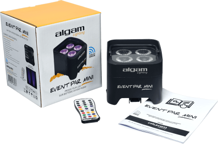 Image nº6 du produit EVENTPAR-MINI Algam Lighting - Projecteur led sur batterie 4 x 10W RGBW