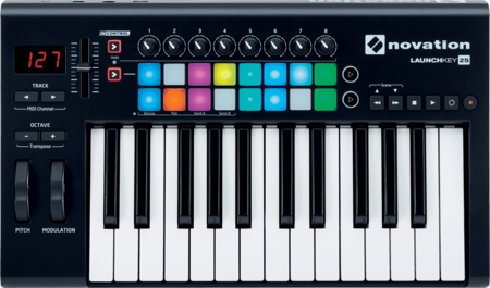 Image secondaire du produit Clavier maitre Novation Launchkey 25 MK2 16 pads 25 notes