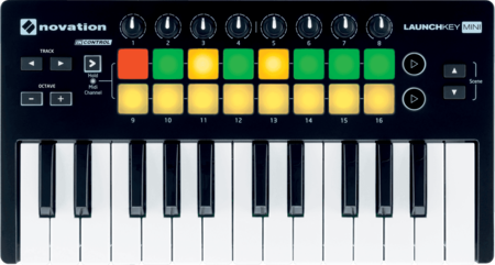 Image secondaire du produit Clavier maitre Novation Launchkey mini MK2 16 pads 25 notes